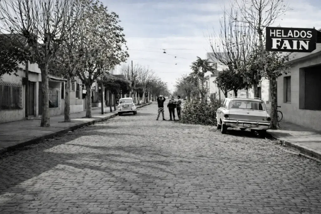 La foto original del primer local de Fain
