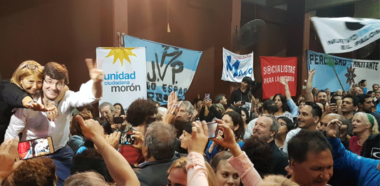 Lucas Ghi Nuevo Encuentro Martín Sabbatella Mónica Macha