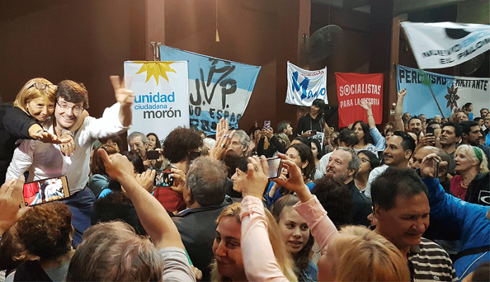 Lucas Ghi Nuevo Encuentro Martín Sabbatella Mónica Macha