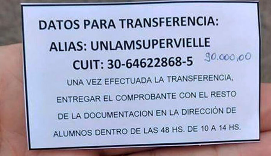 Universidad La Matanza: los brasileros