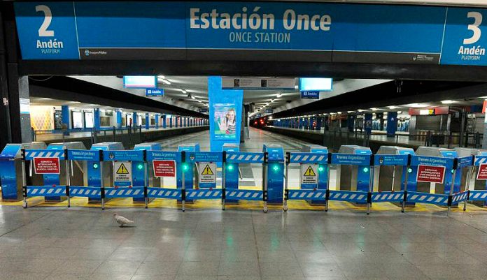 Ferrocarril Sarmiento: Levantaron el paro