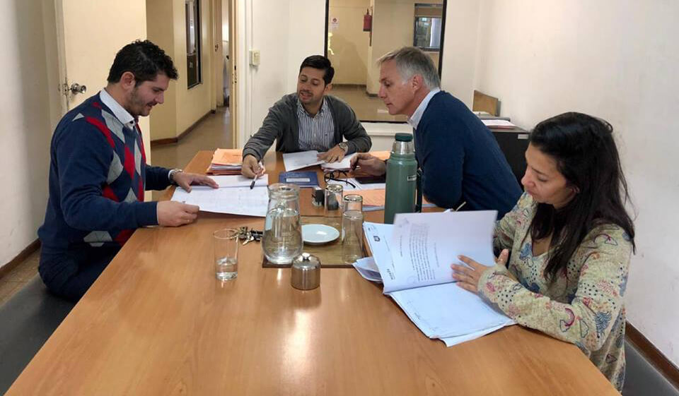 Emiliano Catena, Juan Nardo, Leandro Ugartemendia, María Eugenia Brizzi