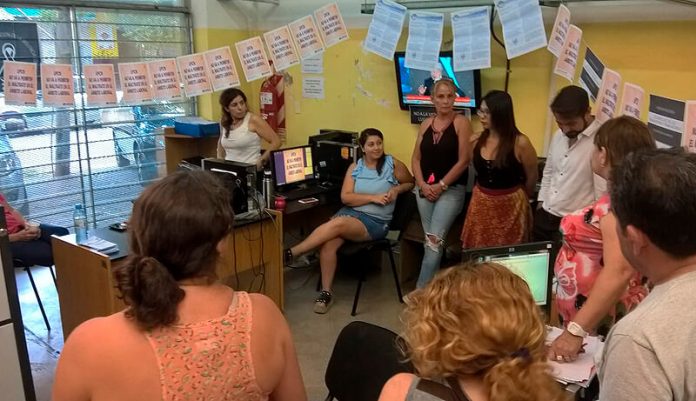 PAMI Merlo: Protesta de Trabajadores