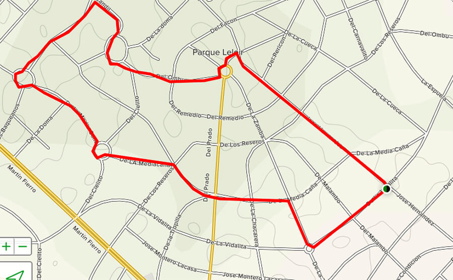 Circuito Aeróbico Parque Leloir