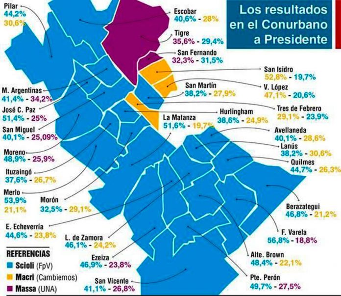 PASO 2019 Municipios del Conurbano Resultados » Anticipos
