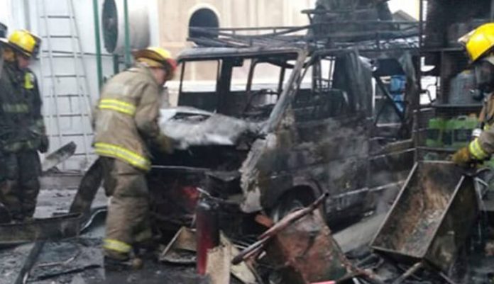 Morón: Explosión en la GNC Morón: Explosión en la GNC