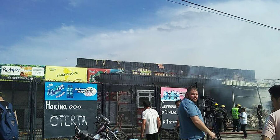 Bomberos de Morón apagan incendio Diario Anticipos