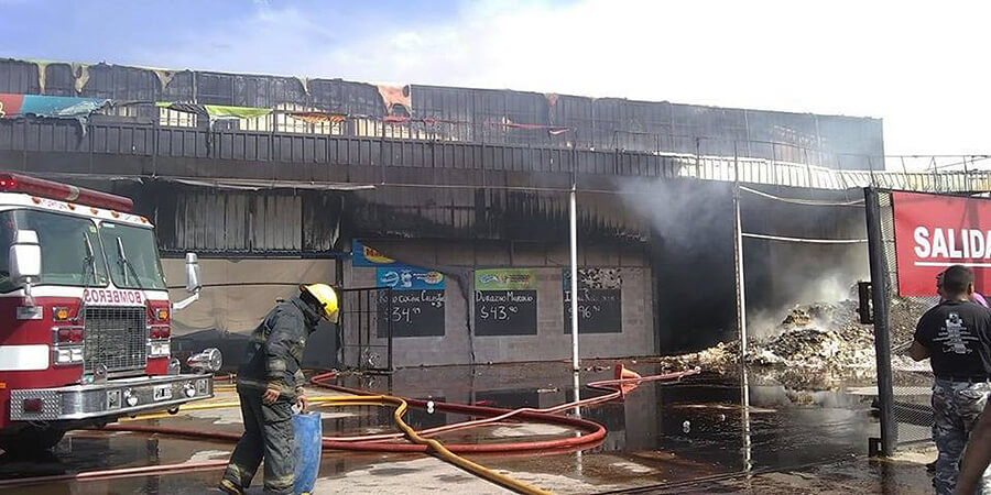 Bomberos de Morón apagan incendio Diario Anticipos