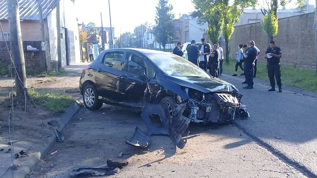 Fuerte choque en Hurlingham sobre Camargo - Diario Anticipos