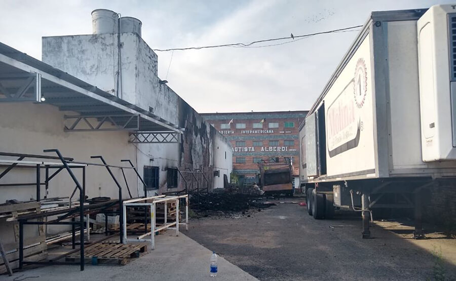 Incendio Depósito Verdulería Molina Castelar Diario Anticipos