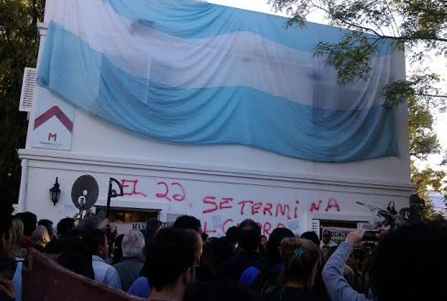 Morón Macri Cambiemos Se va a Acabar el Curro de los Derechos Humanos Diario Anticipos