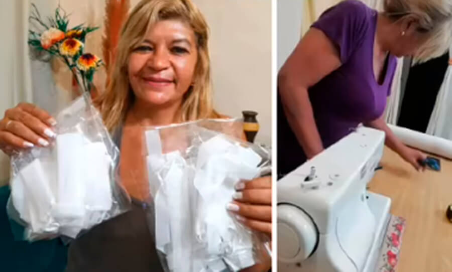 Ituzaingó Barbijos: Piana y una red