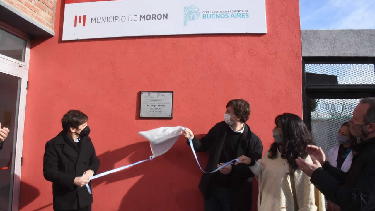 Kicillof y Ghi inauguraron nuevo centro de salud en Castelar