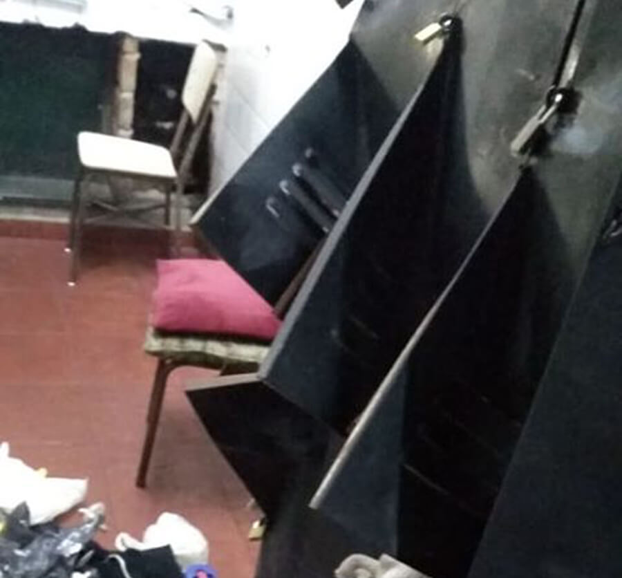 Morón: Vandalizan el Manuel Dorrego
