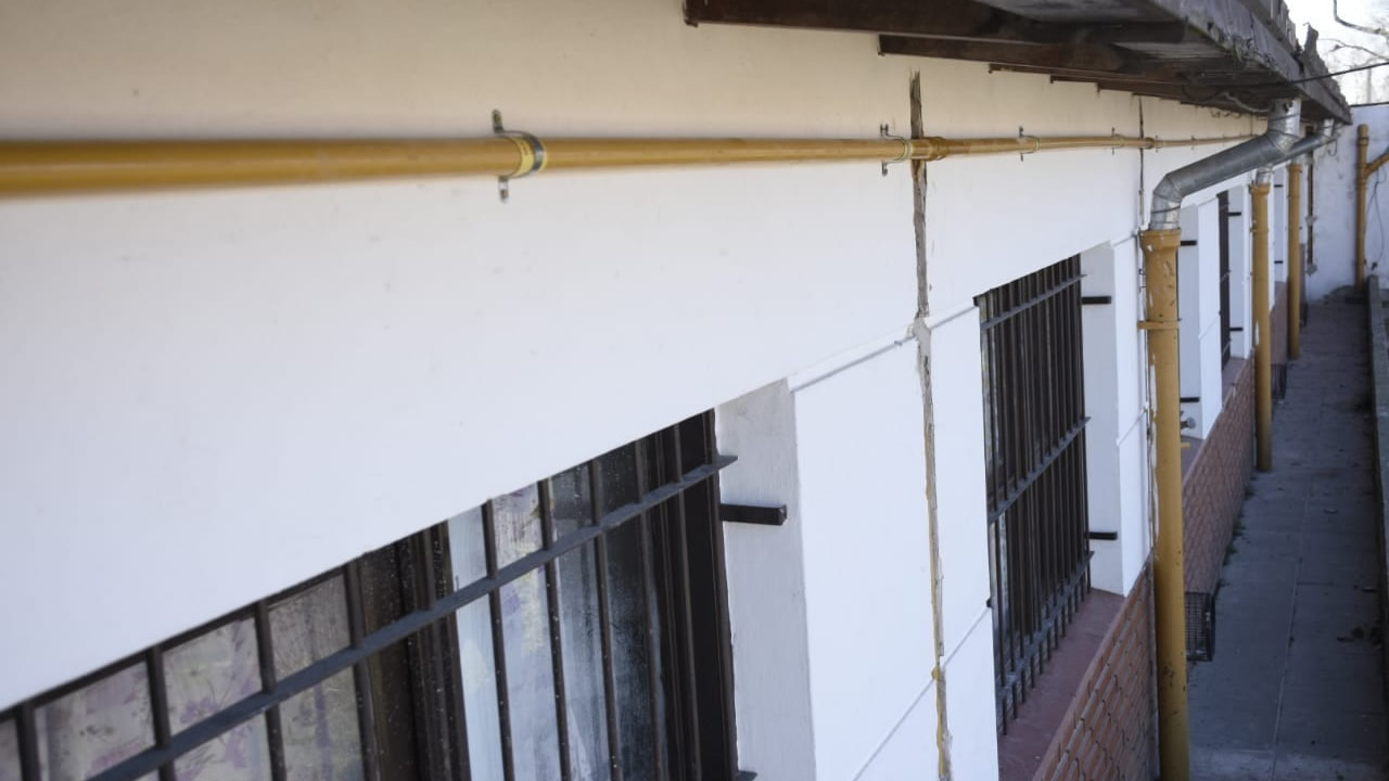 Lucas Ghi supervisó obras en escuelas de Morón (Video).