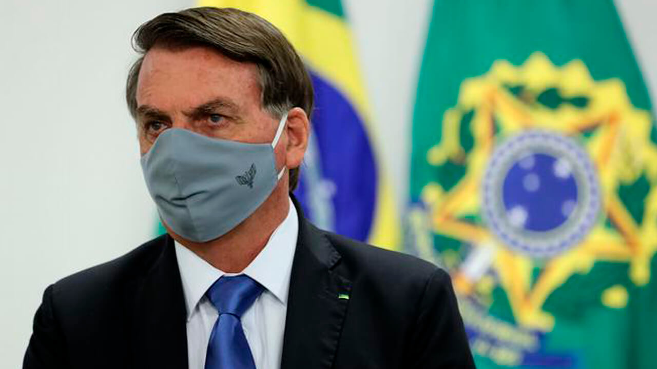 Brasil: Bolsonaro con coronavirus y aislado Brasil: Bolsonaro con coronavirus y aislado