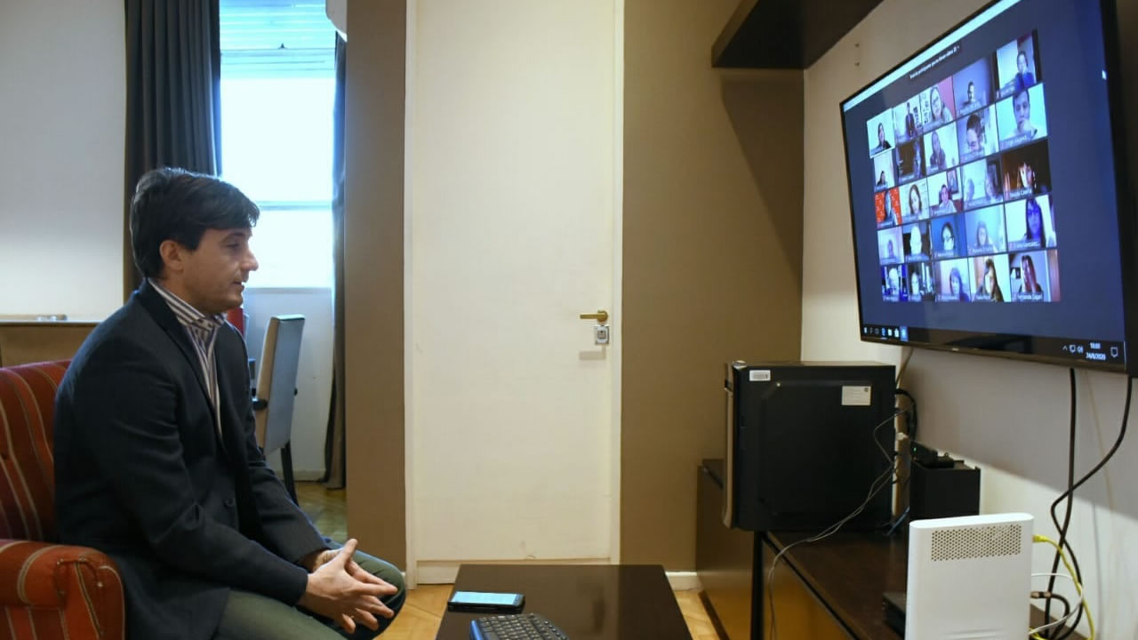 Morón: Lucas Ghi se reunió con instituciones de educación privadas Morón: Lucas Ghi se reunió con instituciones de educación privadas