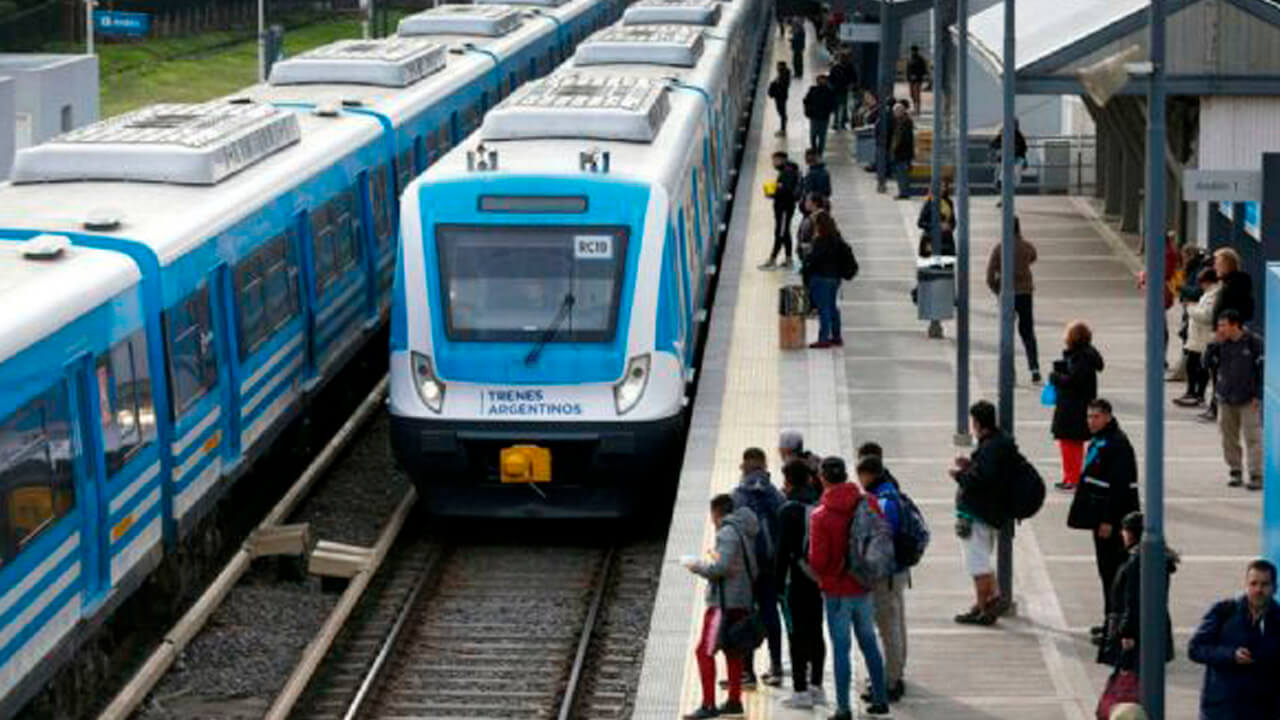 Tren Sarmiento: Mañana no circula Tren Sarmiento: Mañana no circula