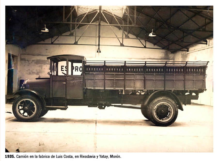 Hoy Morón cumple años y te mostramos las imágenes de su nacimiento 26 1935 - Camión Fábrica Luis Costa