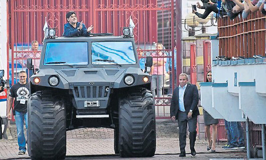 Autos de Diego Armando Maradona