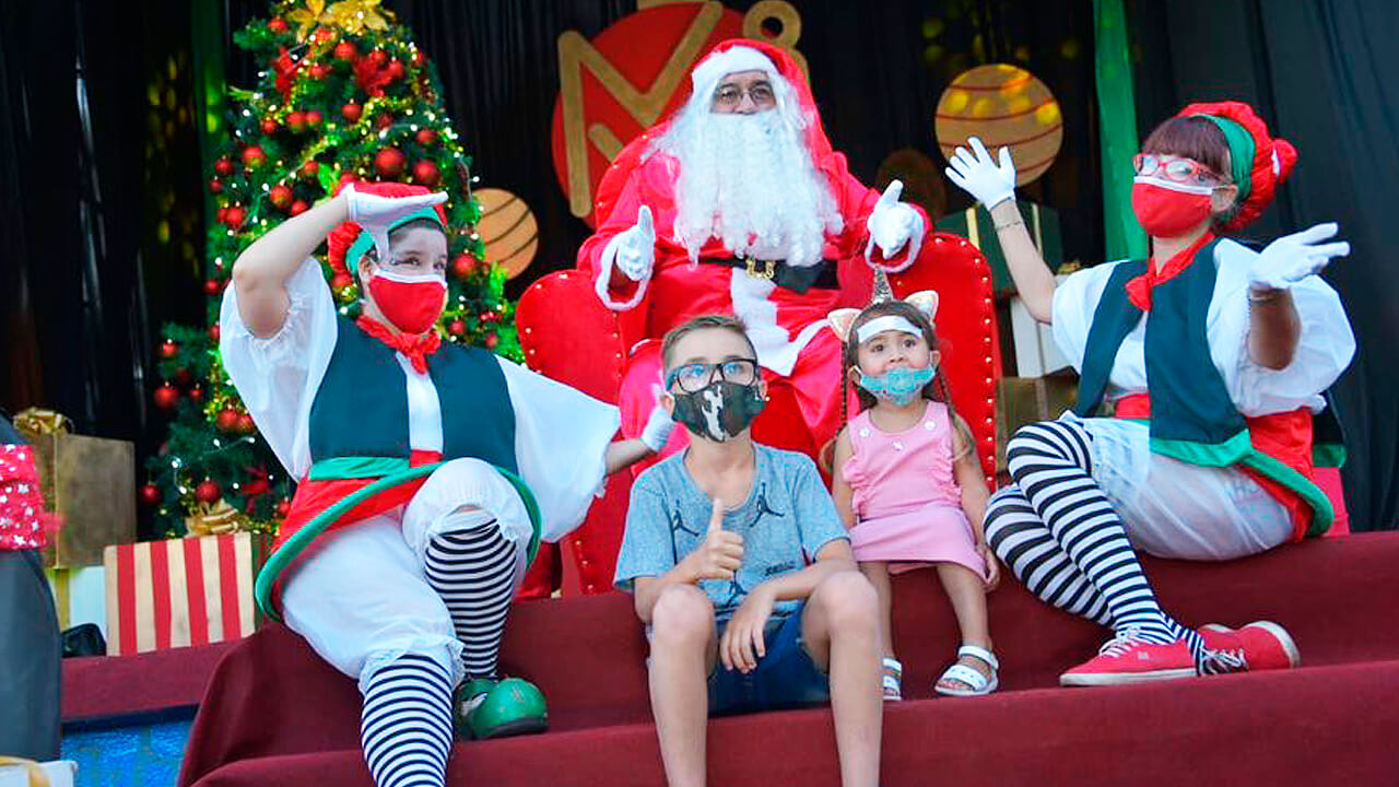 Ituzaingó: De las vacunas ni idea, pero llegó Papá Noel