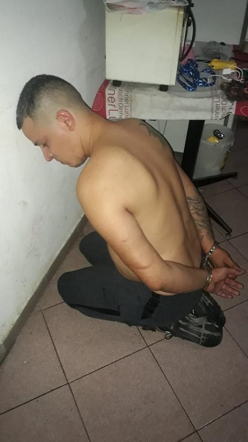 Cayó banda por