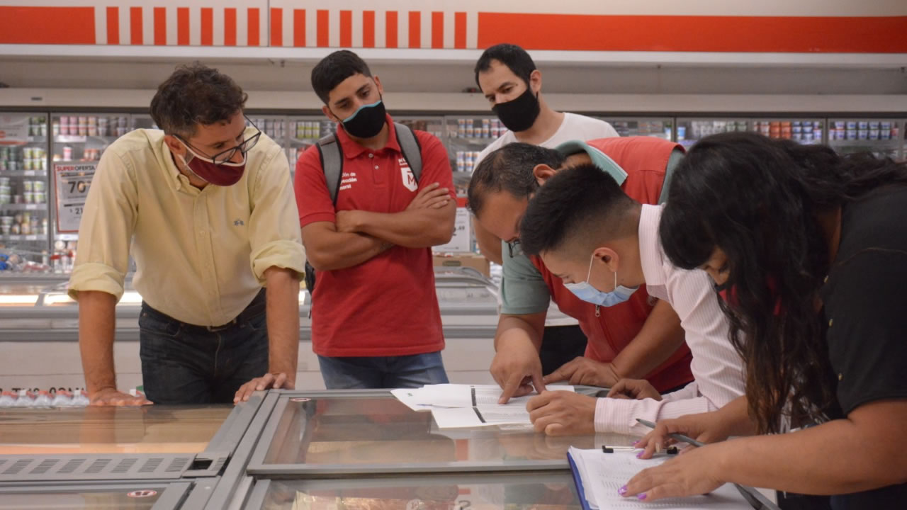 Morón: el Municipio controló los Precios Cuidados del supermercado Disco Morón: el Municipio controló los Precios Cuidados del supermercado Disco