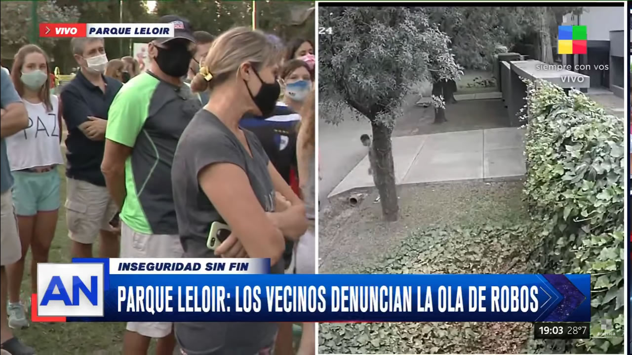 Ituzaingó Parque Leloir: Vecinos le dan visibilidad a la inseguridad del lugar