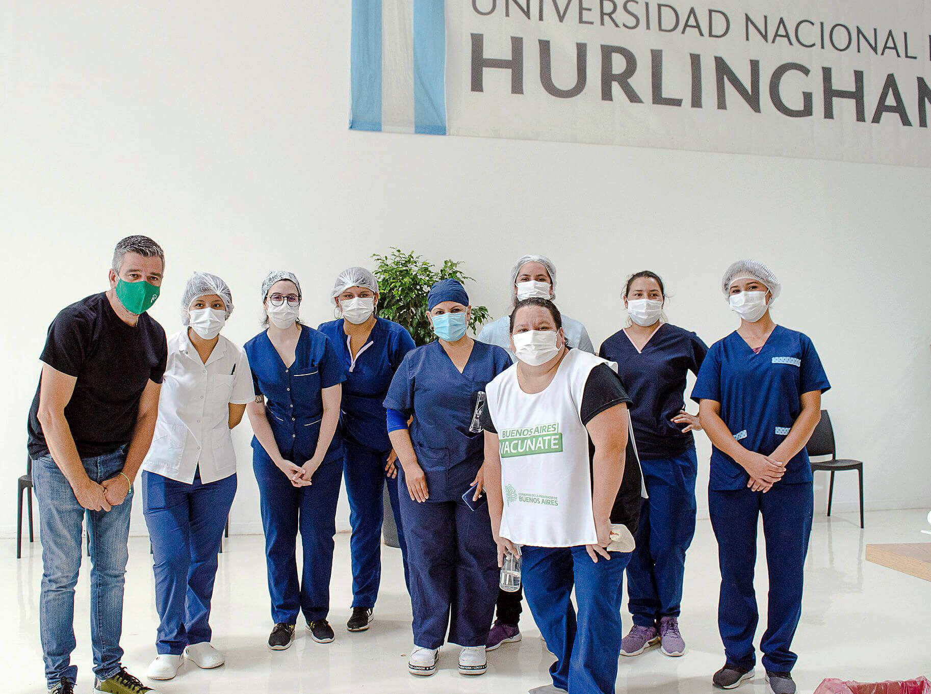 Hurlingham comenzó a vacunar