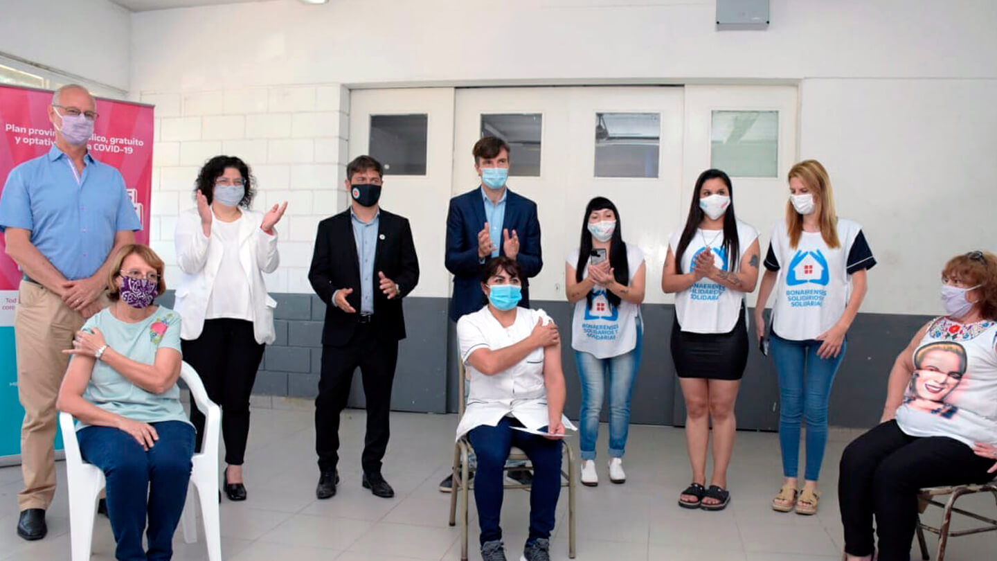 Ultimo Momento: Carla Vizzotti en Morón con Coronavirus