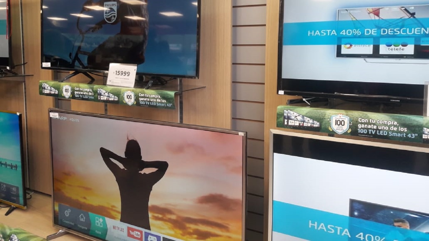 24 cuotas en televisores