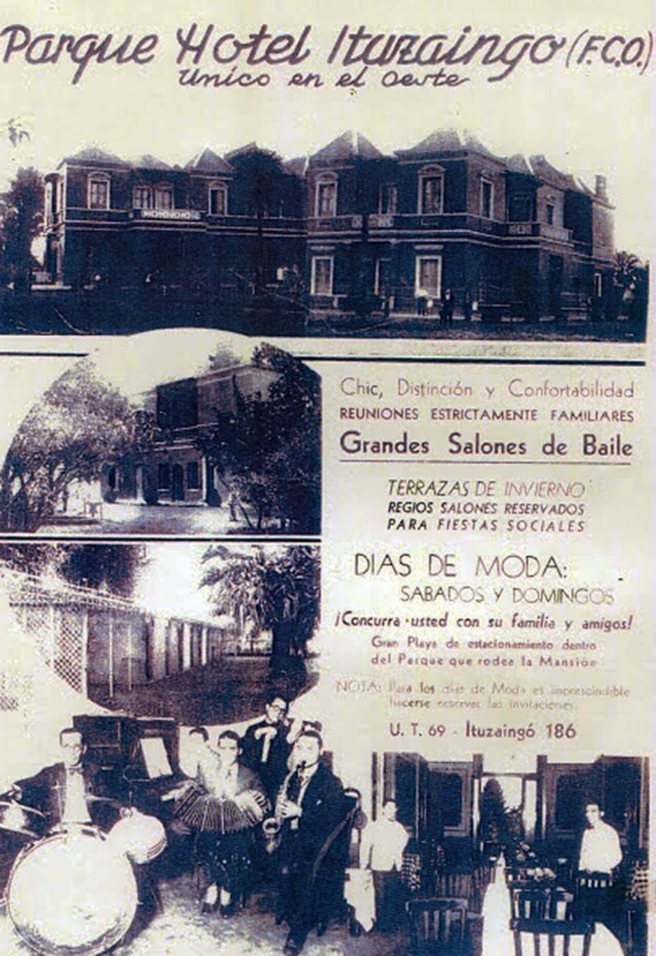 ¿Cuál fue el primer Hotel que tuvo Ituzaingó?