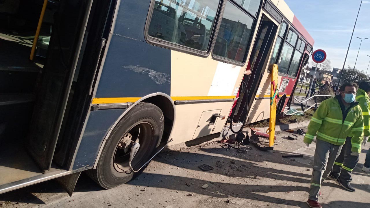 Accidente en el Metrobús