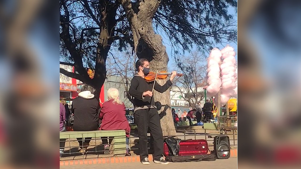 Juan Doudi, el violinista