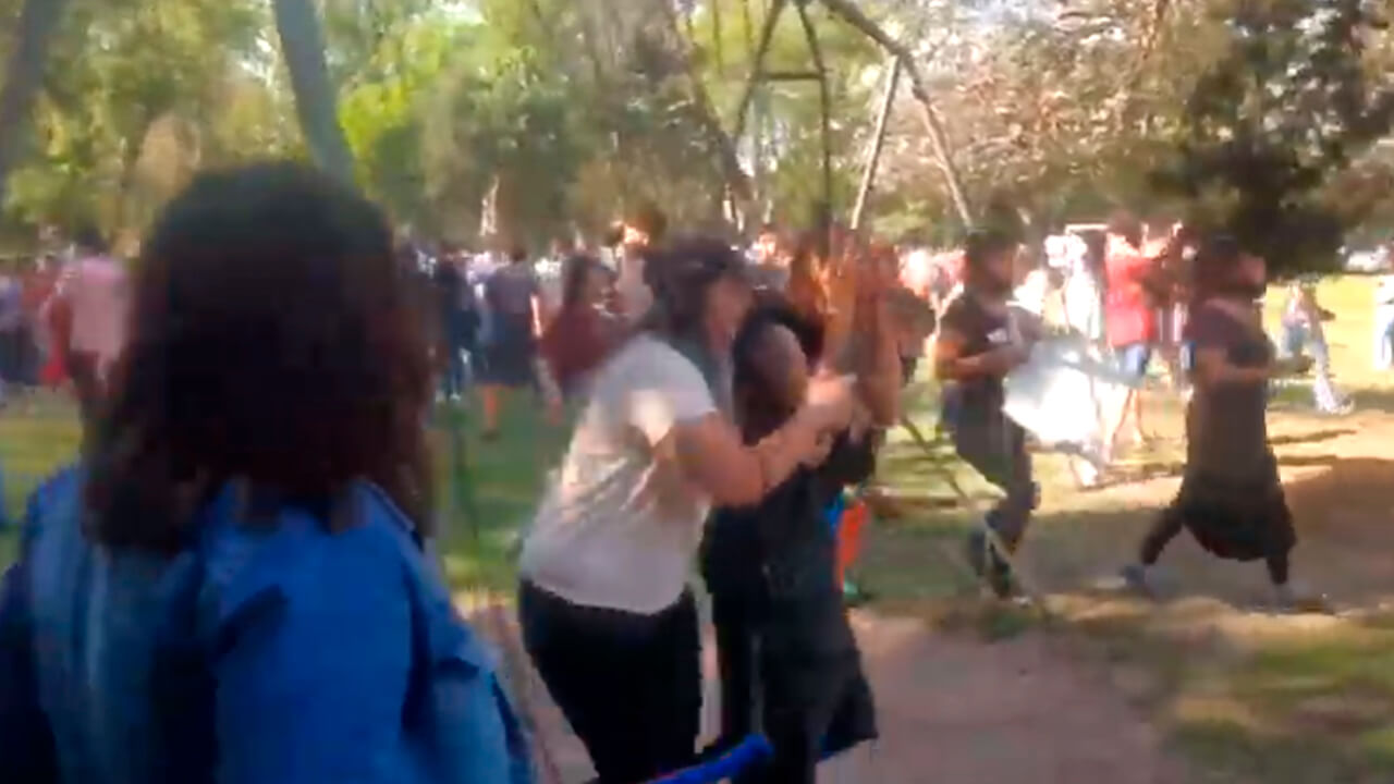 Brutal Pelea en Estancia Gaona el Día de la Madre terminó con una mesera hospitalizada