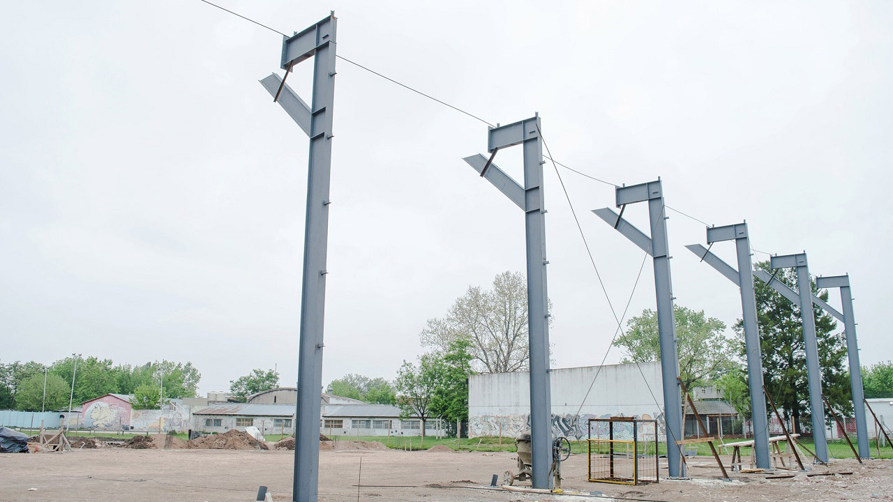 El Polideportivo de Villa Tesei