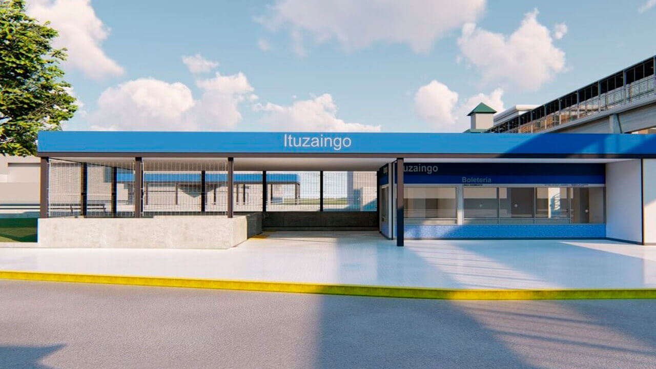 Sigue el avance de la Estación Ituzaingó