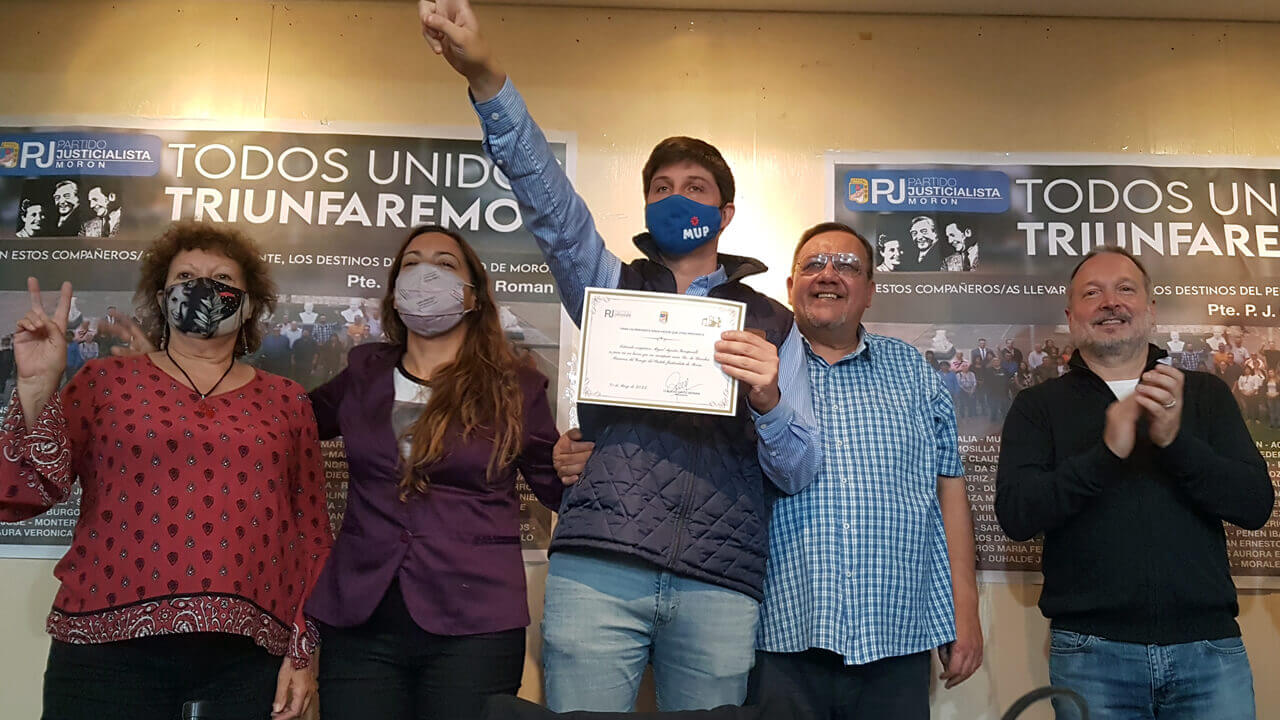 Claudio Román ya es Presidente del PJ Morón