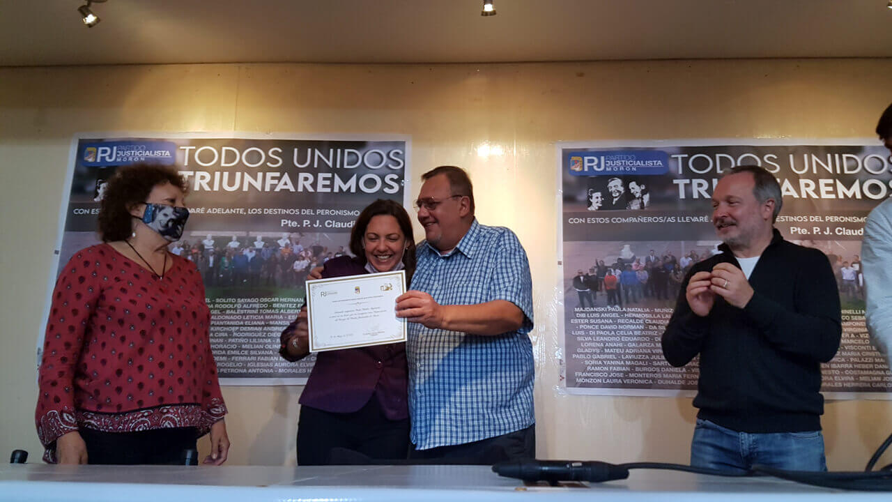 Claudio Román ya es Presidente del PJ Morón