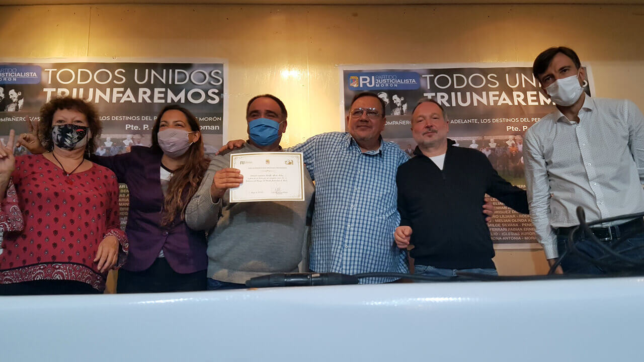 Claudio Román ya es Presidente del PJ Morón