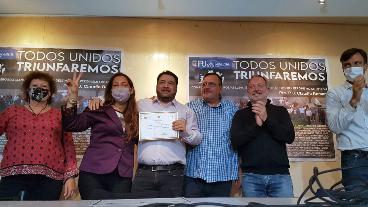 Claudio Román ya es Presidente del PJ Morón