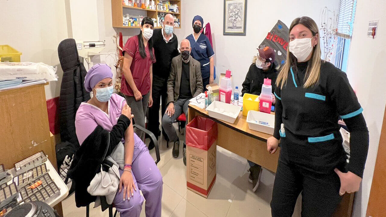 El Hogar del Dr. Ovando recibió la cuarta dosis contra el COVID