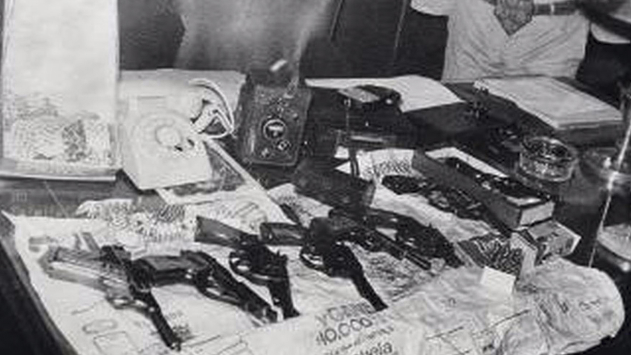 Las armas de Carlos Robledo Puch y sus socios