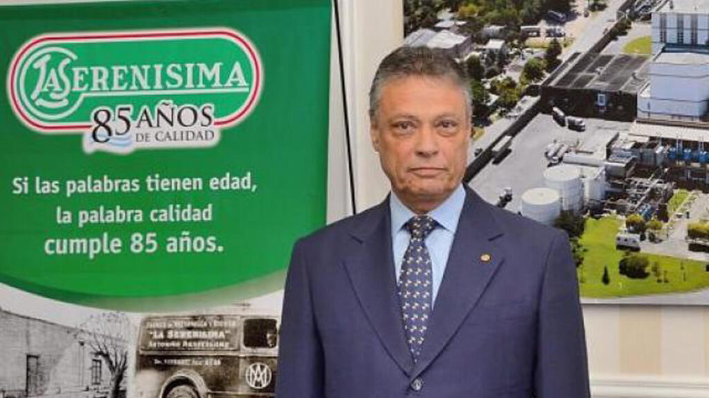 José Moreno dejó La Serenísima ante la caída de las ventas