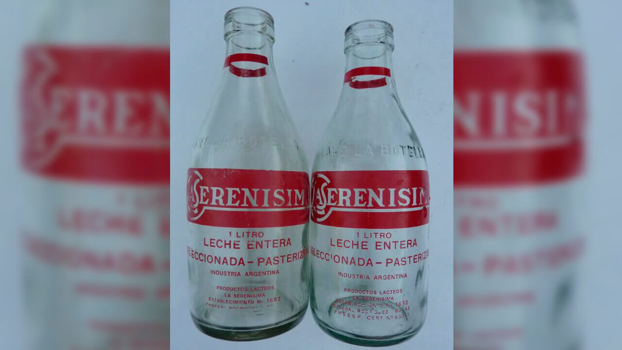 La Serenísima en botella antes de la revolución del sachet