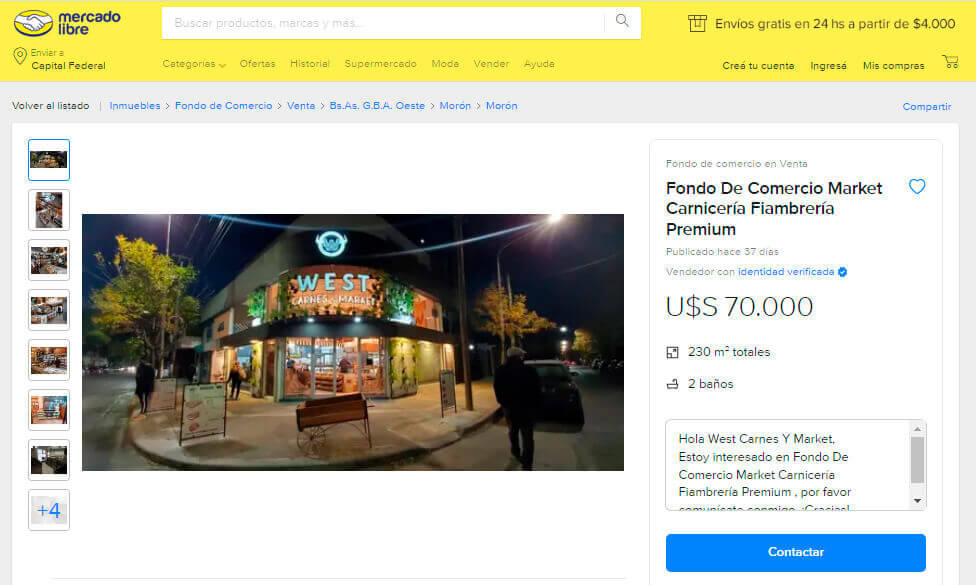 La famosa carnicería West de Castelar