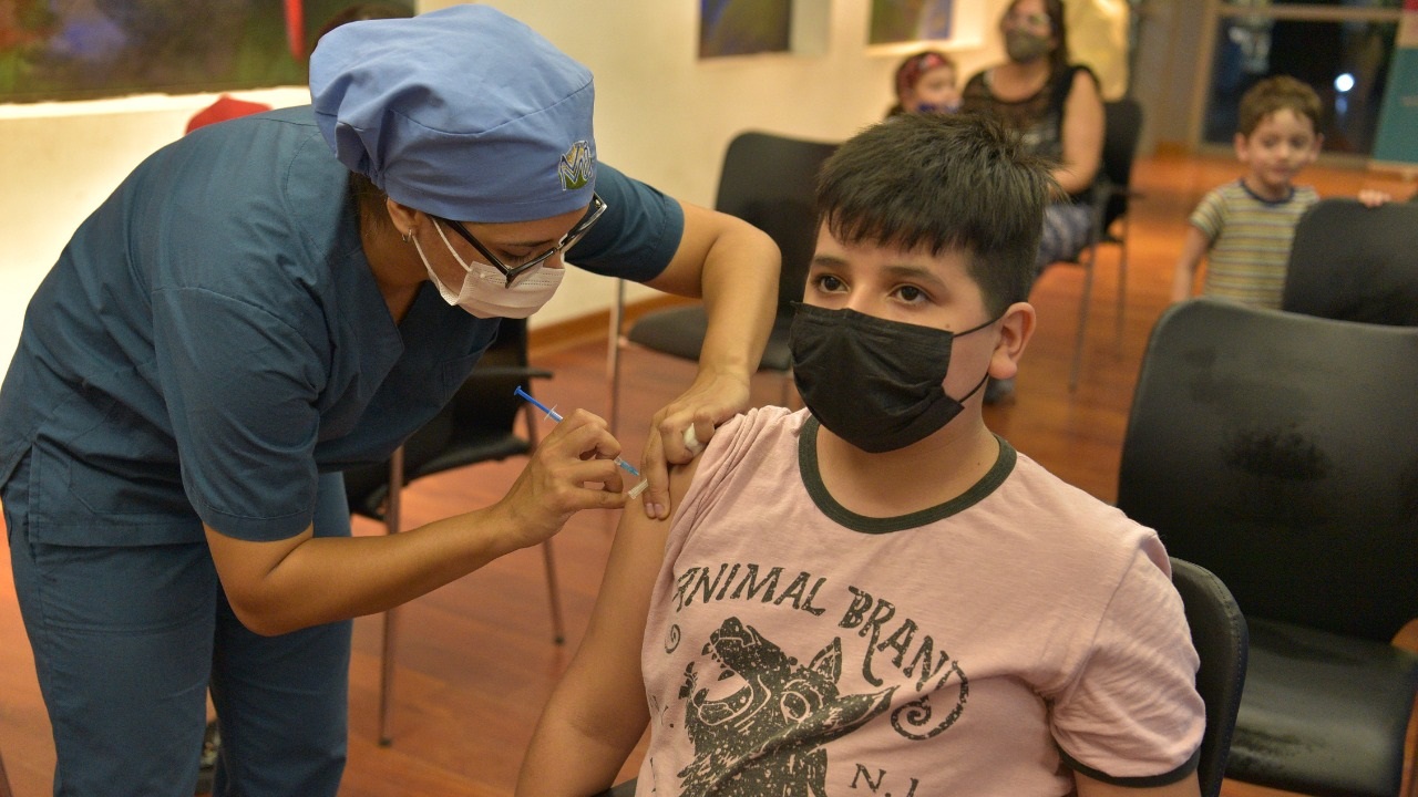 Vacunación itinerante en Ituzaingó