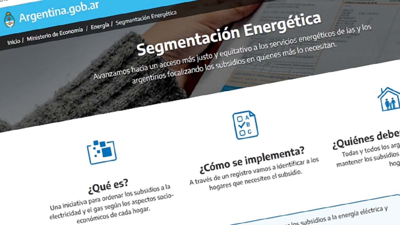 Subsidios de Energía