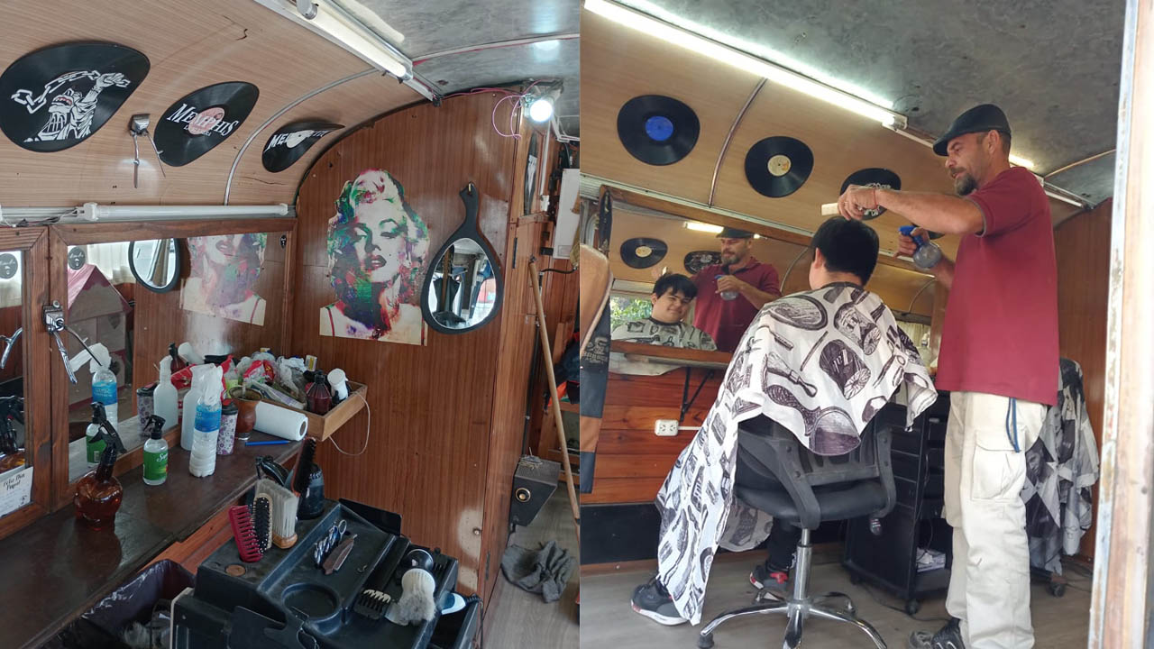 Barber Bus: La barbería