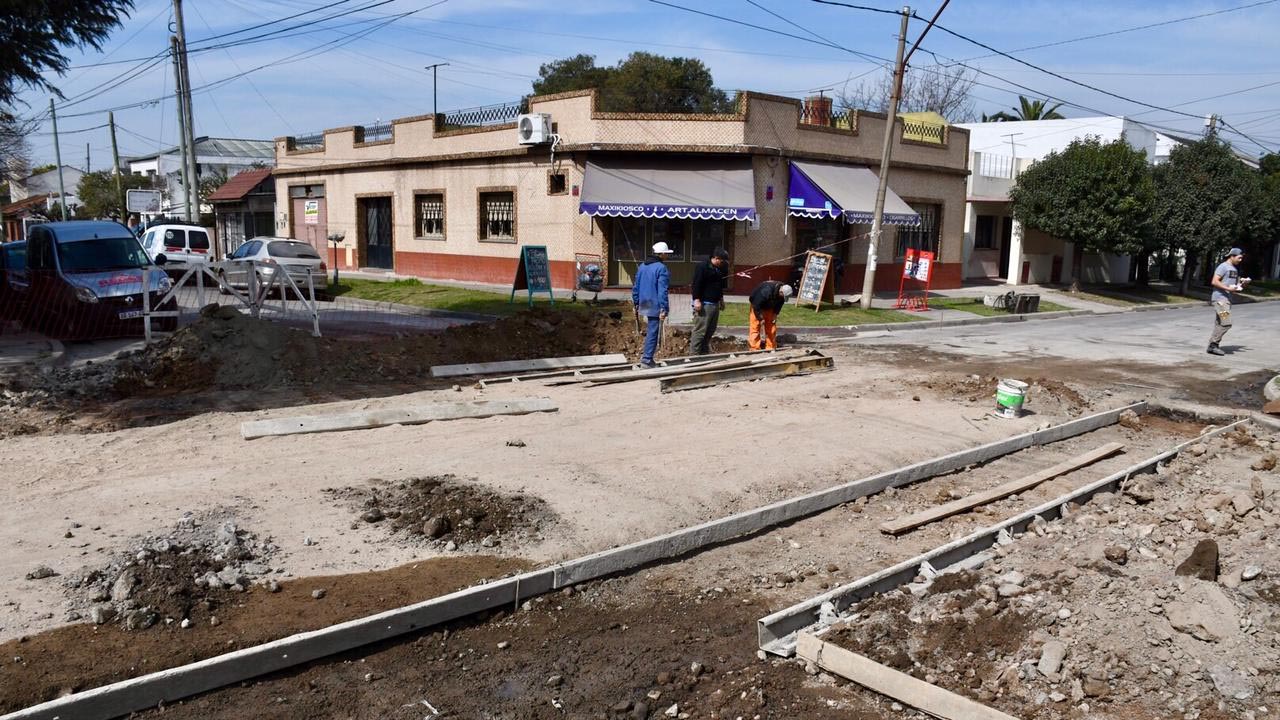 Bacheos en Castelar